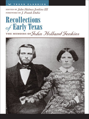 cover image of Recollections of Early Texas